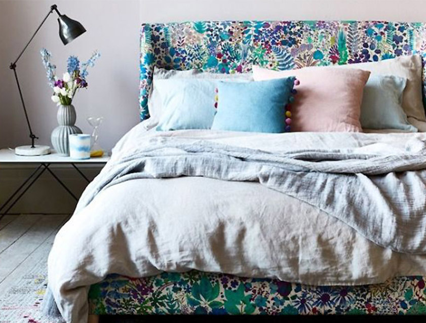 Domino Bed in Liberty Fresco Lagoon